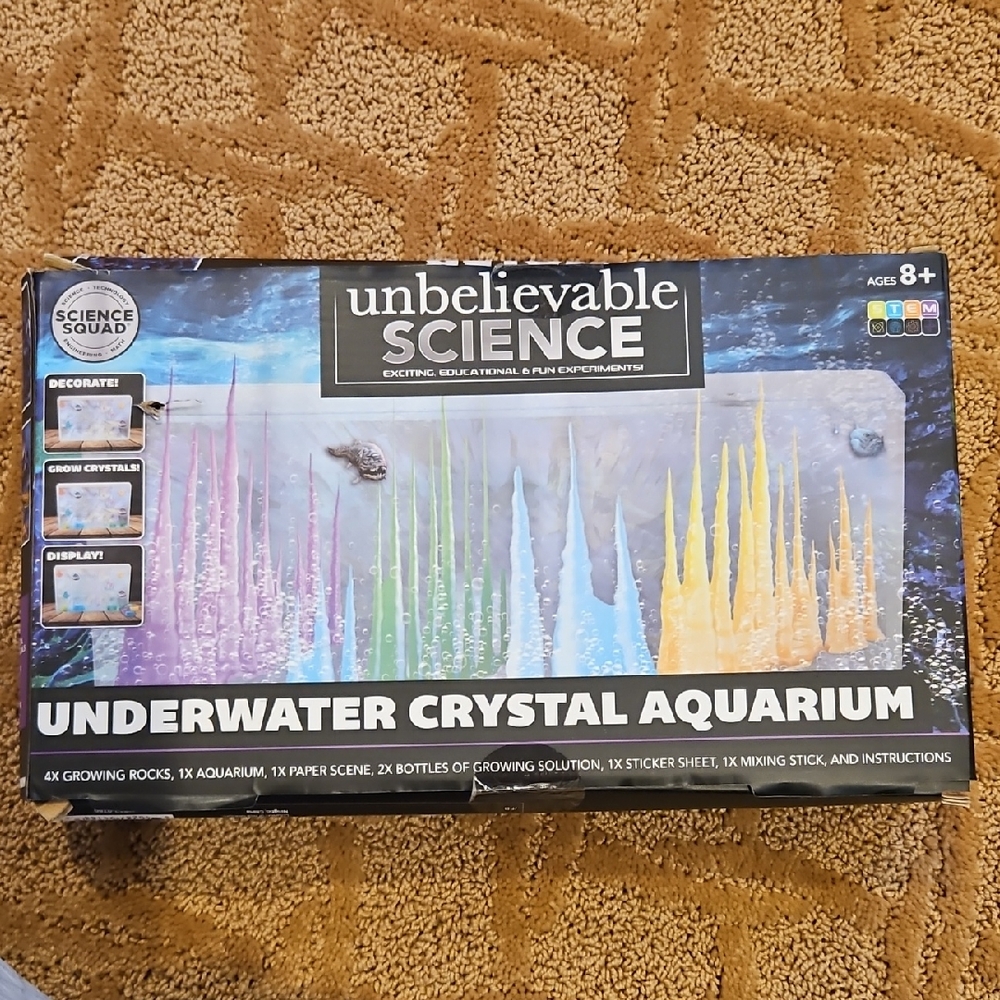 Unbelievable Science Underwater Crystal Aquarium Kit